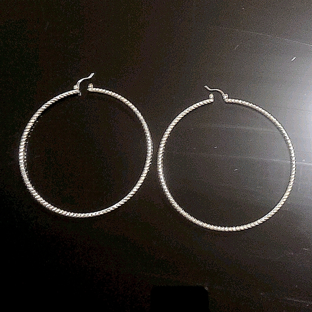 Hoop earrings